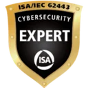 ISA/IEC 62443 Cybersecurity Expert badge